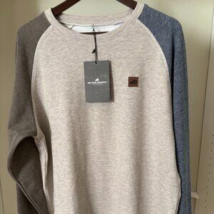 NWT Belong Designs Fleece Crew Sweatshirt Size L